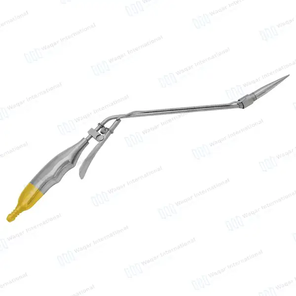 Hemorrhoid Suction Ligator Angled Up with 10mm Loading Cone - surgical instruments manufactured by Waqar International, Sialkot - view 7