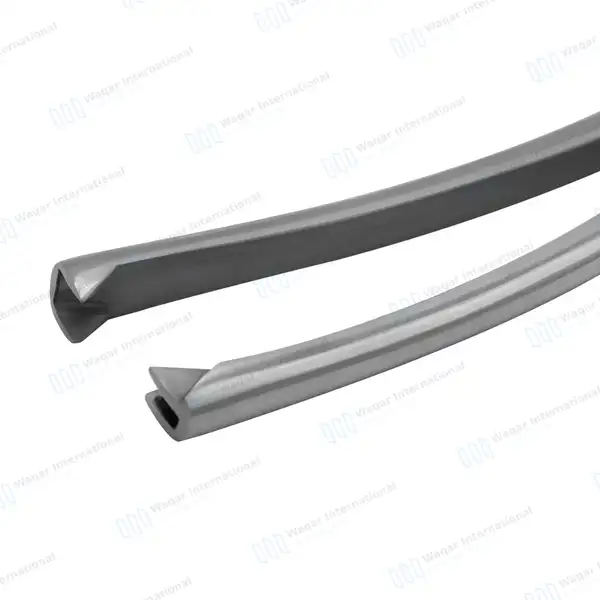 2 Museux Tenaculum Forceps Straight & Curved 6mm Wide 2×2 Teeth 9.5″ - surgical instruments manufactured by Waqar International, Sialkot - view 3