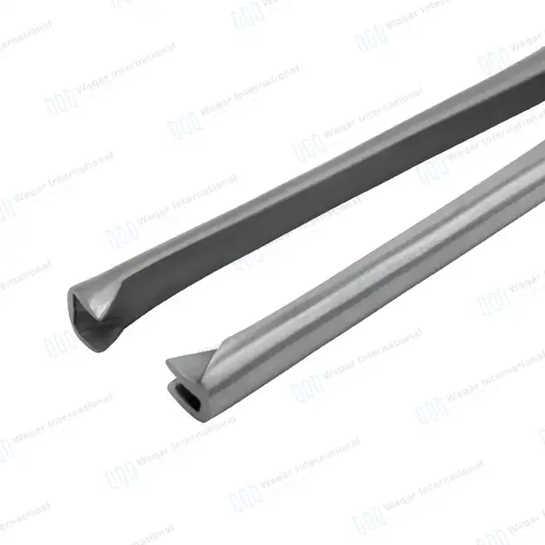 2 Museux Tenaculum Forceps Straight & Curved 6mm Wide 2×2 Teeth 9.5″ - surgical instruments manufactured by Waqar International, Sialkot - view 4