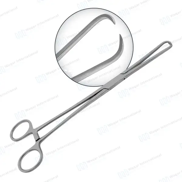 4 Pcs Gynecology Forceps Instruments Set - surgical instruments manufactured by Waqar International, Sialkot - view 7