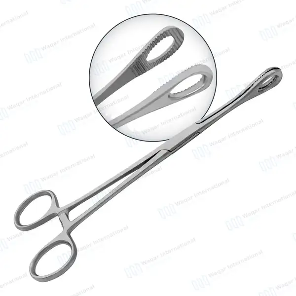 4 Pcs Gynecology Forceps Instruments Set - surgical instruments manufactured by Waqar International, Sialkot - view 9