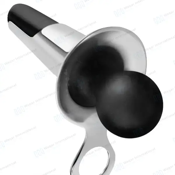 Pennington Rectal Speculum 4.75″ Long Handle with Boilable Obturator 86x25mm O.D. - surgical instruments manufactured by Waqar International, Sialkot - view 4