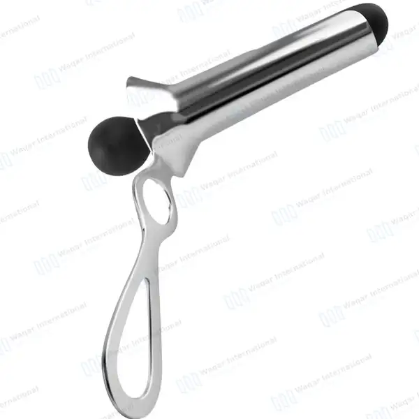 Pennington Rectal Speculum 4.75″ Long Handle with Boilable Obturator 86x25mm O.D. - surgical instruments manufactured by Waqar International, Sialkot - view 7
