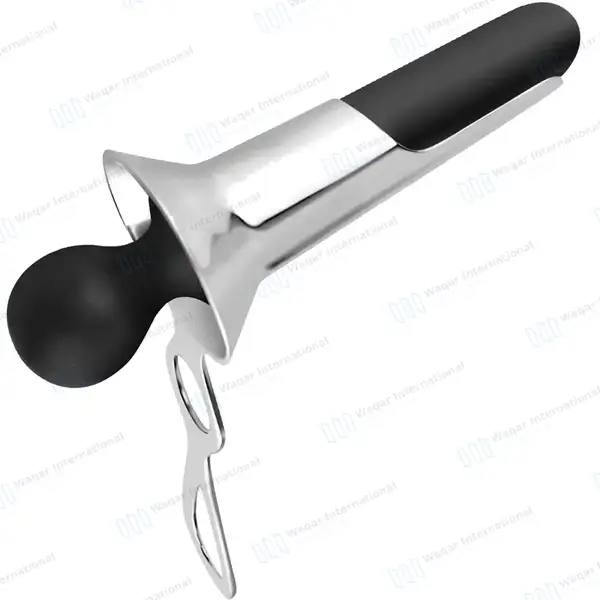 Pennington Rectal Speculum 4.75″ Long Handle with Boilable Obturator 86x25mm O.D. - surgical instruments manufactured by Waqar International, Sialkot - view 8