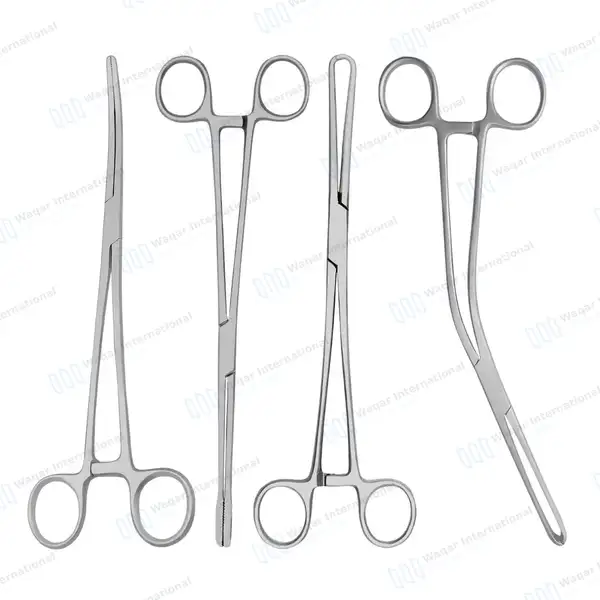 4 Pcs Gynecology Forceps Set - surgical instruments manufactured by Waqar International, Sialkot - view 2