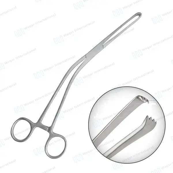 4 Pcs Gynecology Forceps Set - surgical instruments manufactured by Waqar International, Sialkot - view 4