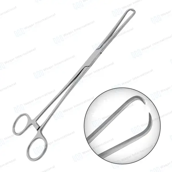 4 Pcs Gynecology Forceps Set - surgical instruments manufactured by Waqar International, Sialkot - view 6