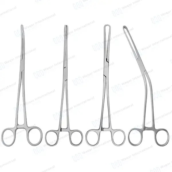 4 Pcs Gynecology Forceps Set - surgical instruments manufactured by Waqar International, Sialkot - view 8