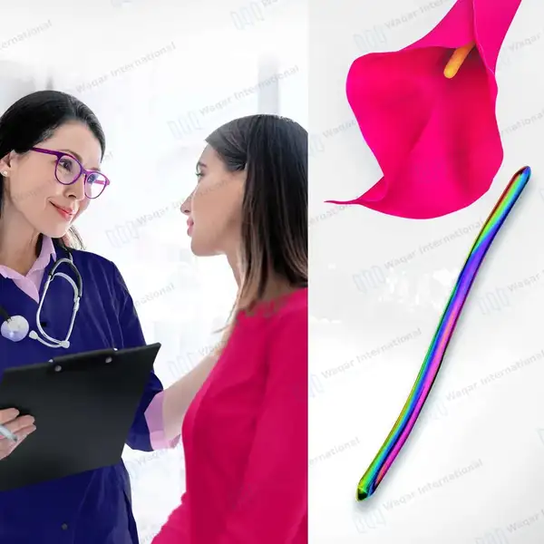 8 Pcs Rainbow Hegar Uterine Dilators Set 3mm/4mm – 17mm/18mm Double Ended - surgical instruments manufactured by Waqar International, Sialkot - view 7