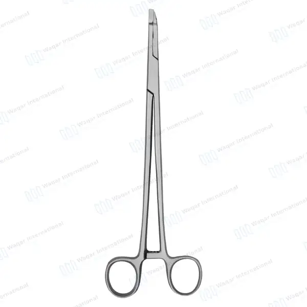 Thomas Gaylor Uterine Biopsy Punch 9.5″ Triangular Bite with Angled Shank - surgical instruments manufactured by Waqar International, Sialkot - view 8