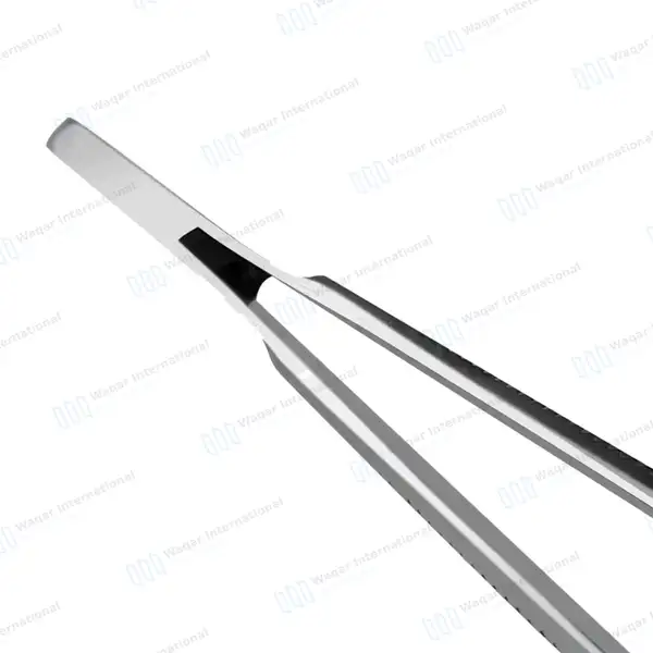 Adson Bayonet Dressing Forceps 8.25″ Serrated - surgical instruments manufactured by Waqar International, Sialkot - view 7