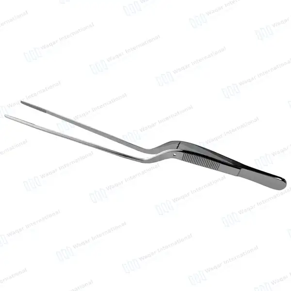 12 Pcs Adson Bayonet Dressing Forceps 8.25″ Serrated - surgical instruments manufactured by Waqar International, Sialkot - view 10