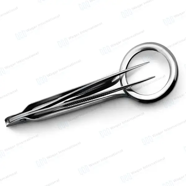 3 Pcs Splinter Removal Kit Splinter Probe Eye Magnet & Tweezer - surgical instruments manufactured by Waqar International, Sialkot - view 5
