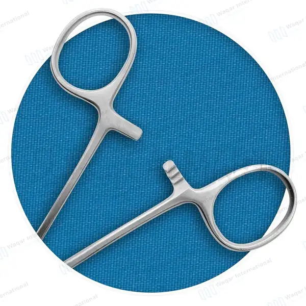10 Pcs Mosquito Hemostat Locking Forceps 5″ Straight - surgical instruments manufactured by Waqar International, Sialkot - view 5