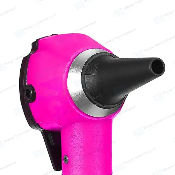 13 Pcs Fiber Optic Mini Otoscope Set – Magenta - surgical instruments manufactured by Waqar International, Sialkot - view 2