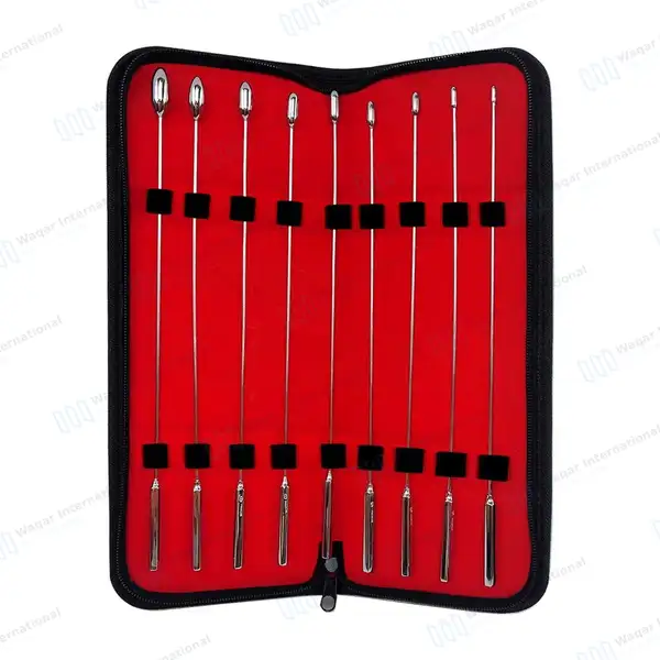 9 Pcs Bakes Common Duct Dilators Set 3mm-11mm Single Ended - surgical instruments manufactured by Waqar International, Sialkot - view 7