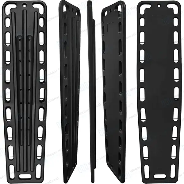 Spine Board Stretcher Backboard Immobilization – Black - surgical instruments manufactured by Waqar International, Sialkot - view 7
