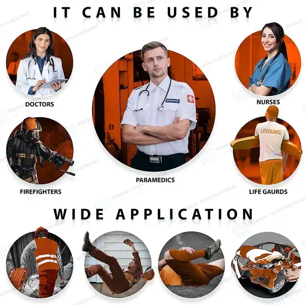 Spine Board Stretcher Backboard Immobilization – Orange - surgical instruments manufactured by Waqar International, Sialkot - view 7