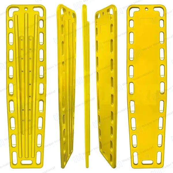 Spine Board Stretcher Backboard Immobilization – Yellow - surgical instruments manufactured by Waqar International, Sialkot - view 5