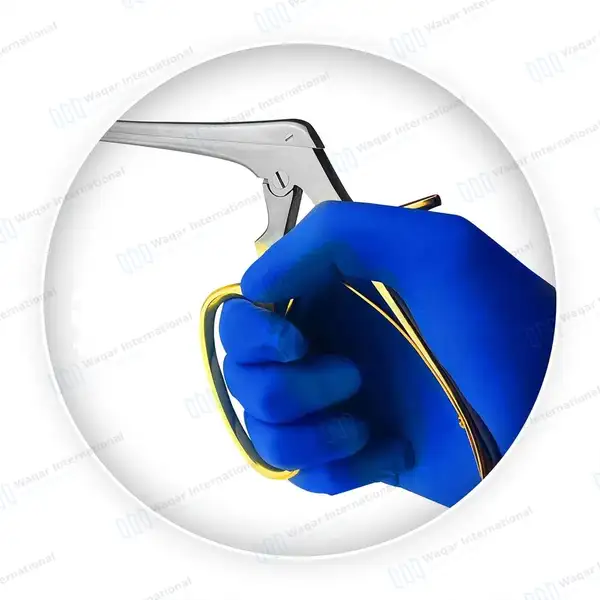 Ferris Smith Cup Rongeurs 7″ Neurosurgical 2x10mm Curved Down - surgical instruments manufactured by Waqar International, Sialkot - view 7