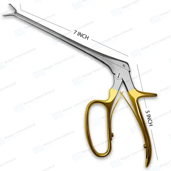 Ferris Smith Cup Rongeurs 7″ Neurosurgical 3x10mm Curved Down - surgical instruments manufactured by Waqar International, Sialkot - view 3