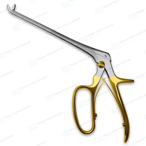 Ferris-Smith Cup Rongeur 7″ 2x10mm Curved Up - surgical instruments manufactured by Waqar International, Sialkot - view 2