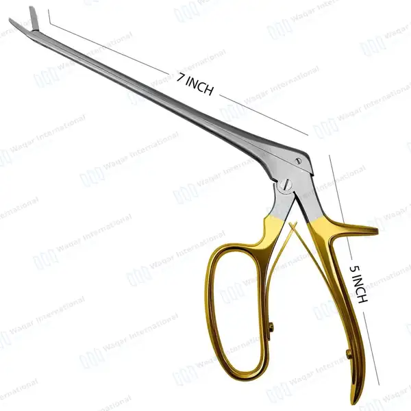 Ferris-Smith Cup Rongeurs 7″ 2x10mm Straight - surgical instruments manufactured by Waqar International, Sialkot - view 3