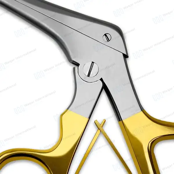 Ferris-Smith Cup Rongeurs 7″ 3x10mm Straight - surgical instruments manufactured by Waqar International, Sialkot - view 6