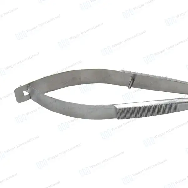 Castroviejo Micro Scissors 4.5″ Straight - surgical instruments manufactured by Waqar International, Sialkot - view 7