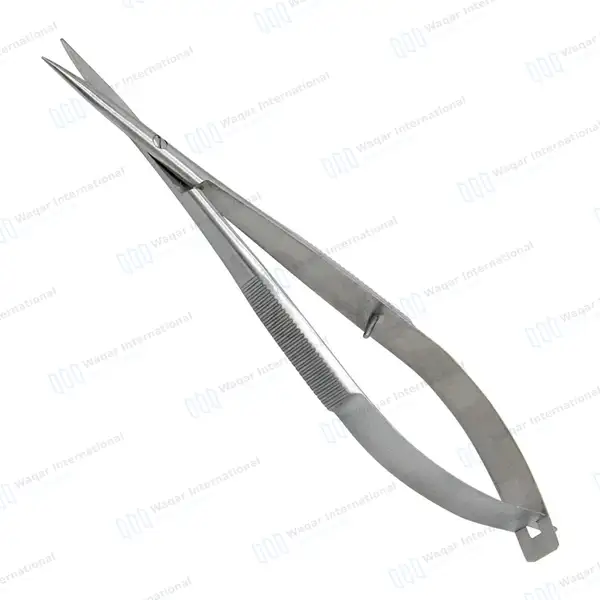 Castroviejo Scissors 7.5″ Straight - surgical instruments manufactured by Waqar International, Sialkot - view 2