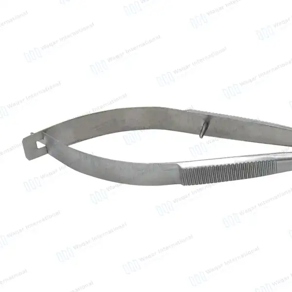 Castroviejo Scissors 7.5″ Curved - surgical instruments manufactured by Waqar International, Sialkot - view 7