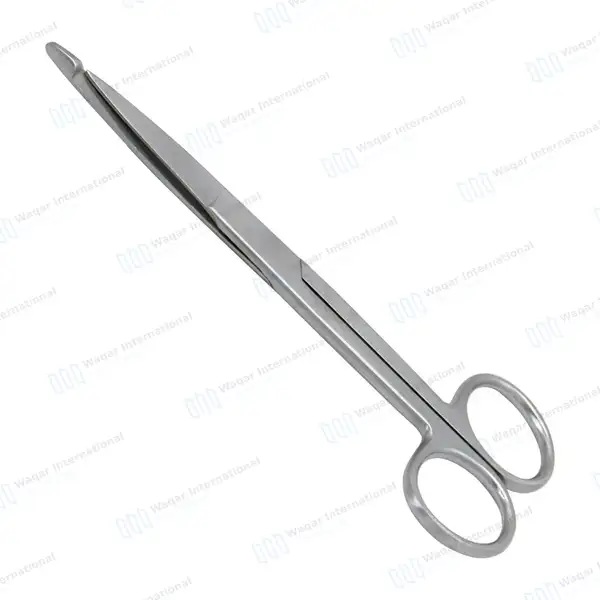 12 Knowles Bandage Scissors 5.5″ Straight - surgical instruments manufactured by Waqar International, Sialkot - view 9