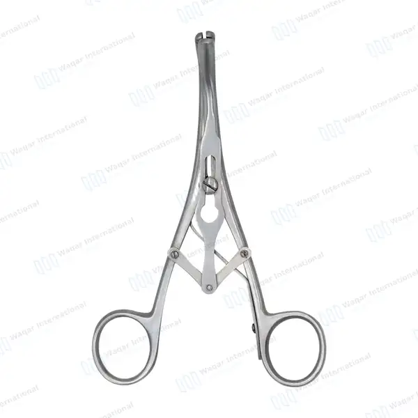 10 Laborde Tracheal Dilator Forceps 5.5″ with 3 Blades - surgical instruments manufactured by Waqar International, Sialkot - view 2