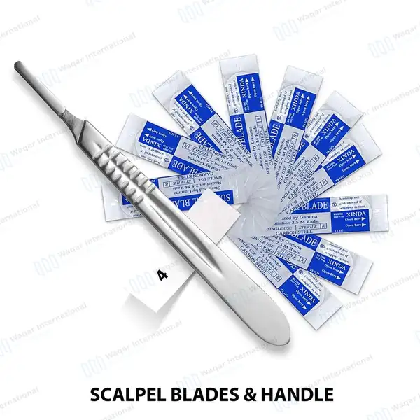 22 Pcs Minor Surgery Set with Carrying Case - surgical instruments manufactured by Waqar International, Sialkot - view 5