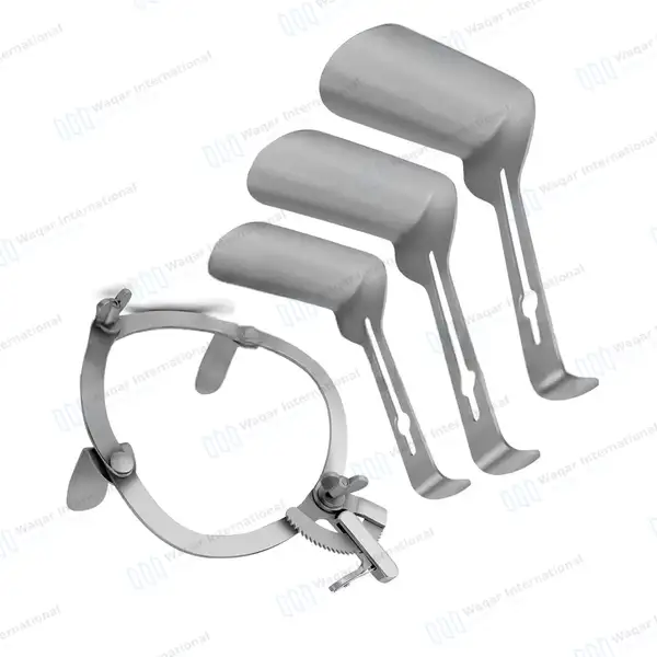 O’Sullivan-O’Connor Abdominal Retractor Large with 3 Interchangeable Blades - surgical instruments manufactured by Waqar International, Sialkot - view 2
