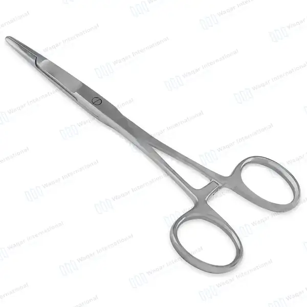 Olsen Hegar Suture Needle Holder Driver 4.5″ with Scissor - surgical instruments manufactured by Waqar International, Sialkot - view 2