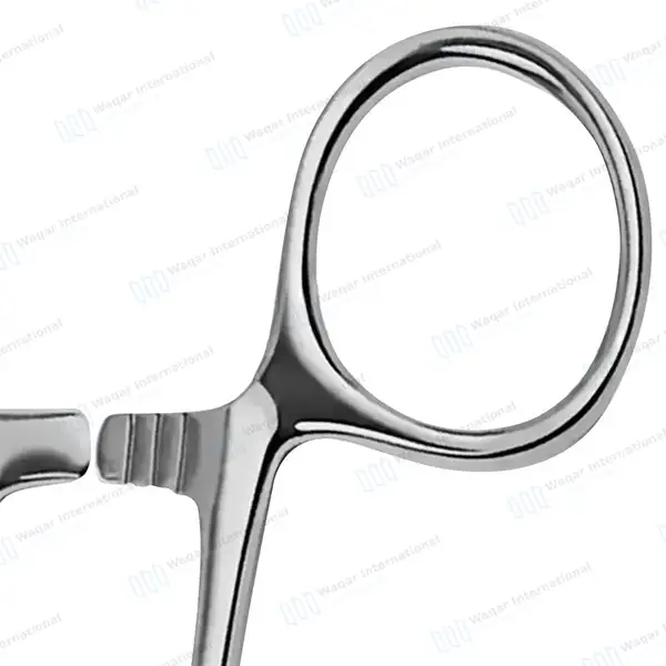 Olsen Hegar Suture Needle Holder Driver 6.5″ with Scissor - surgical instruments manufactured by Waqar International, Sialkot - view 7