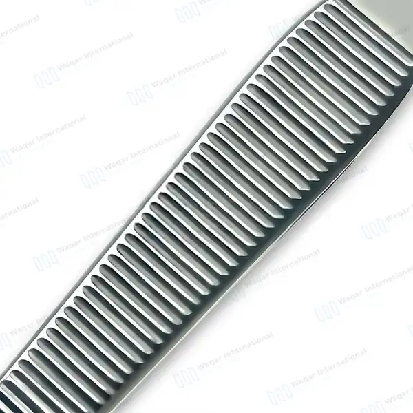 T/C Adson Brown Tissue Forceps 7×7 Teeth 4.75″ - surgical instruments manufactured by Waqar International, Sialkot - view 5