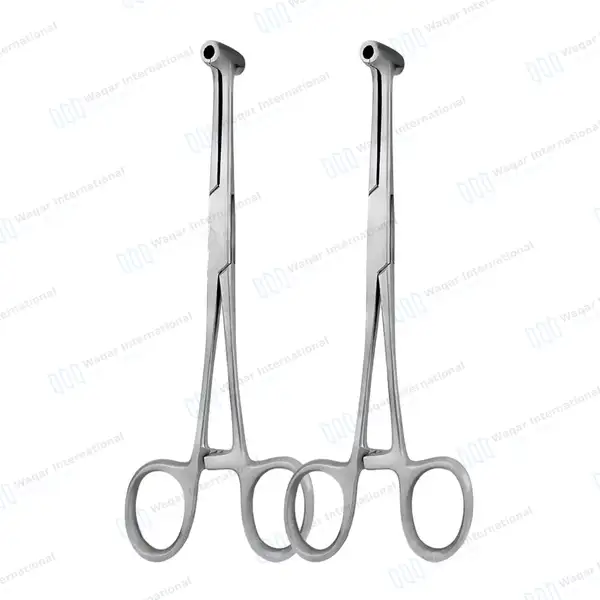 2 Pcs Pratt Smith Hemostatic Forceps 6″ T-shaped Jaws with Delicate Serration - surgical instruments manufactured by Waqar International, Sialkot - view 2