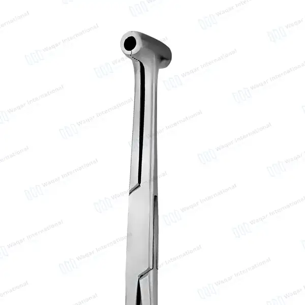 Pratt Smith Hemostatic Forceps 6″ T-shaped Jaws with Delicate Serration - surgical instruments manufactured by Waqar International, Sialkot - view 4