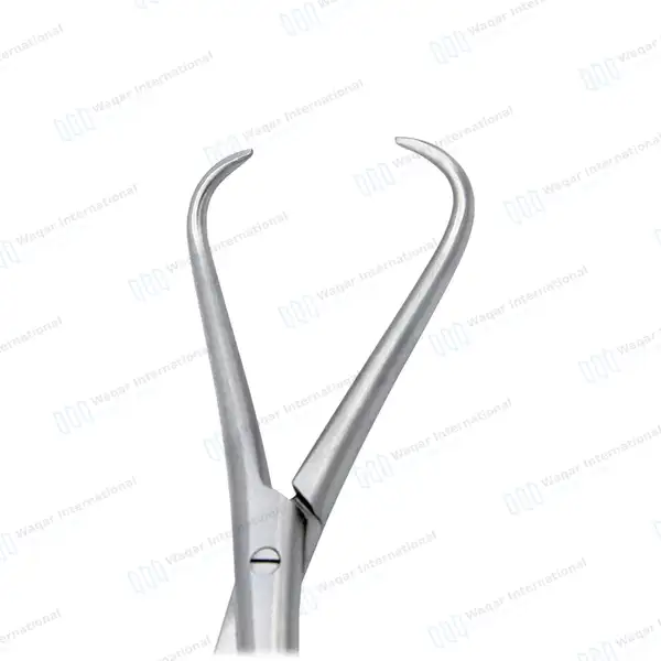 10 Bone Reduction Forceps 8″ Long Ratchet with Gold Plated Handle - surgical instruments manufactured by Waqar International, Sialkot - view 5