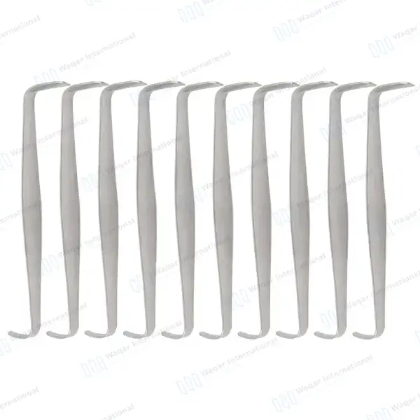 10 Pcs Crile Thyroid Retractor Set 4.5″ Double Ended - surgical instruments manufactured by Waqar International, Sialkot - view 2