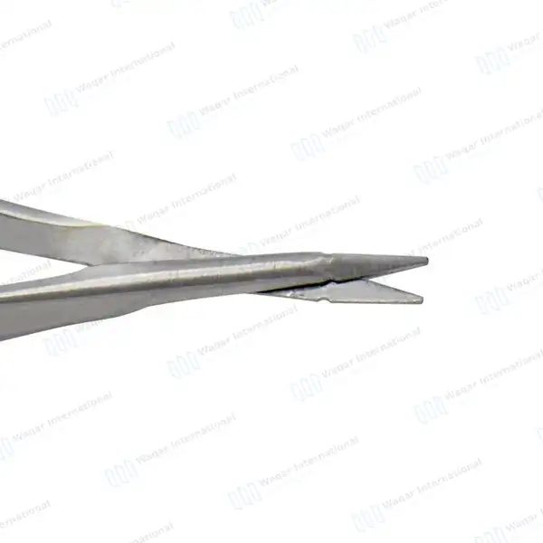 McPherson Vannas Micro Scissors Straight 8cm Sharp 3mm Blades - surgical instruments manufactured by Waqar International, Sialkot - view 2