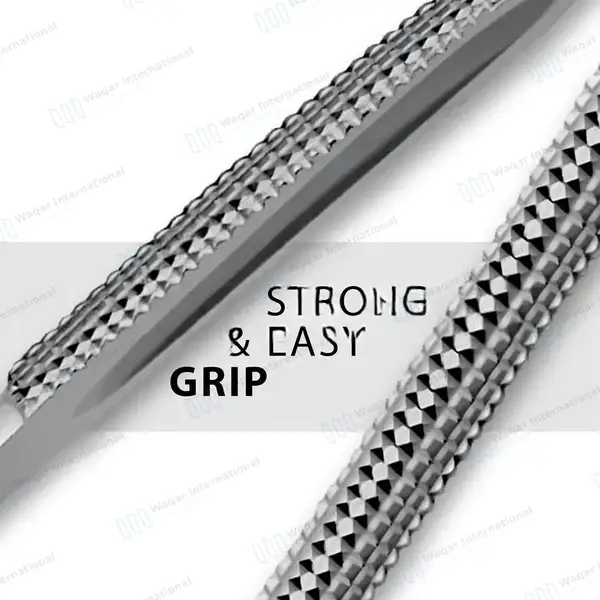 Barraquer Needle Holder 5″ Straight Smooth Jaws without Lock - surgical instruments manufactured by Waqar International, Sialkot - view 6