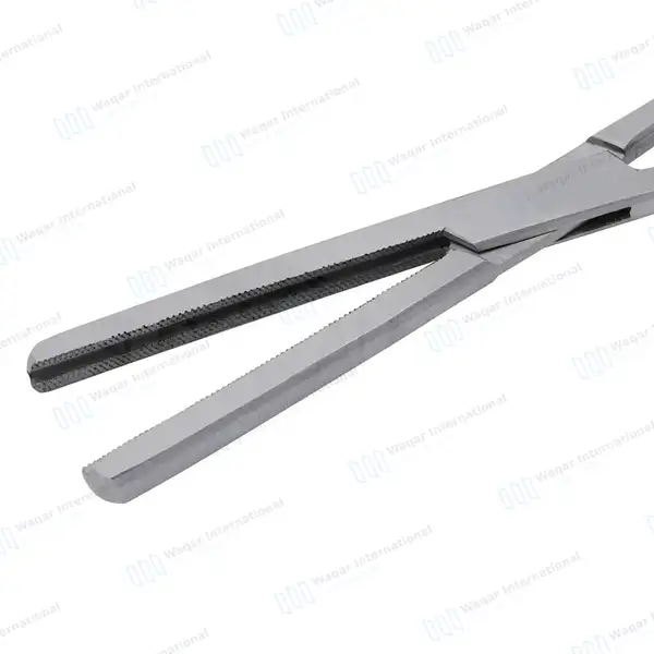 Ferguson Angiotribe Forceps 6.5″ Straight Serrated Jaws - surgical instruments manufactured by Waqar International, Sialkot - view 2