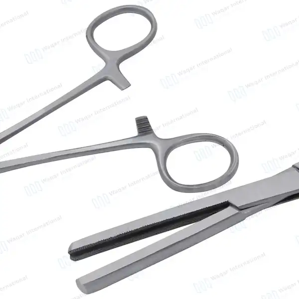 Ferguson Angiotribe Forceps 6.5″ Straight Serrated Jaws - surgical instruments manufactured by Waqar International, Sialkot - view 5