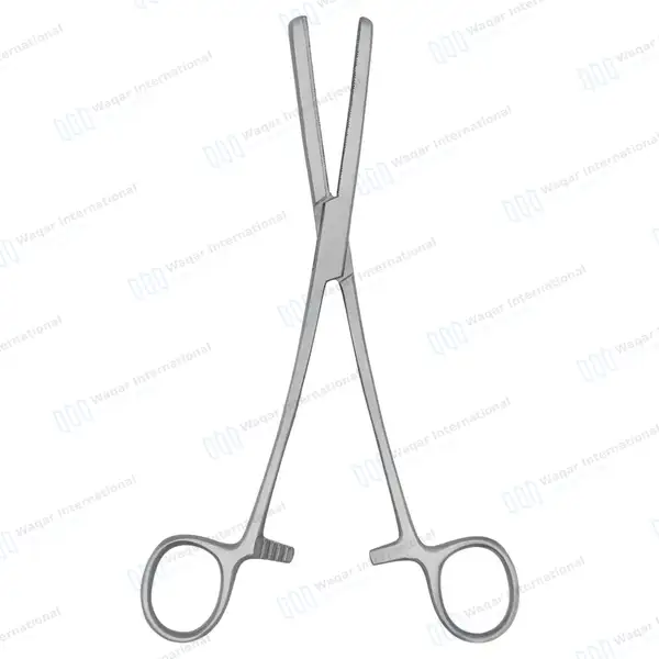 Ferguson Angiotribe Forceps 6.5″ Straight Serrated Jaws - surgical instruments manufactured by Waqar International, Sialkot - view 9