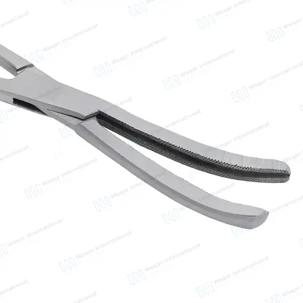 Ferguson Angiotribe Forceps 6.5″ Curved Serrated Jaws - surgical instruments manufactured by Waqar International, Sialkot - view 5