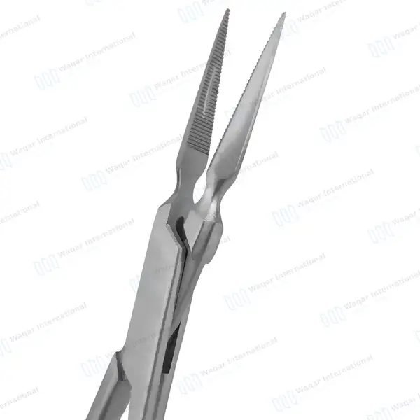 William Splinter Forceps 5.5″ (14cm) Straight Serrated Tips - surgical instruments manufactured by Waqar International, Sialkot - view 3