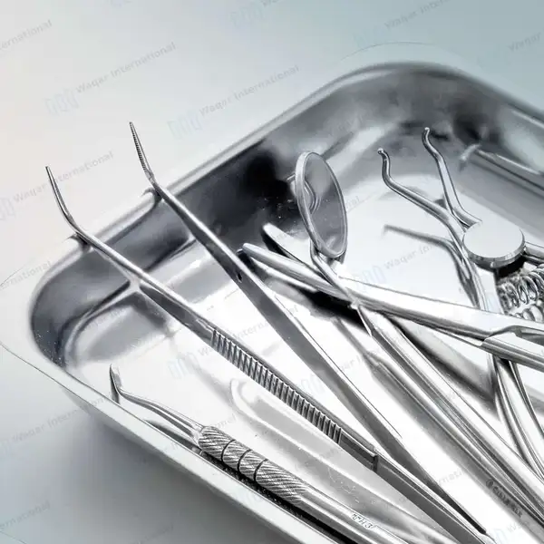 Dental & Surgical Instruments Tray 8″ x 5″ x 2″ - surgical instruments manufactured by Waqar International, Sialkot - view 5